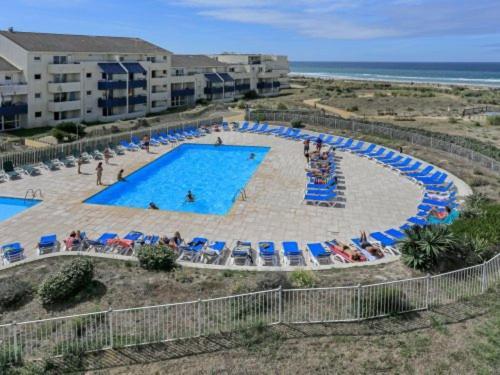 Appartement Climatise Avec Piscine & Mer Bleu Marine Lacanau Buitenkant foto