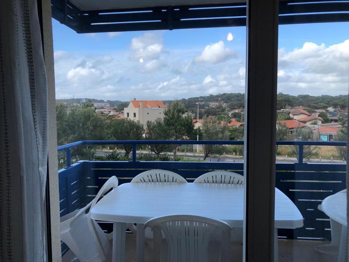 Appartement Climatise Avec Piscine & Mer Bleu Marine Lacanau Buitenkant foto